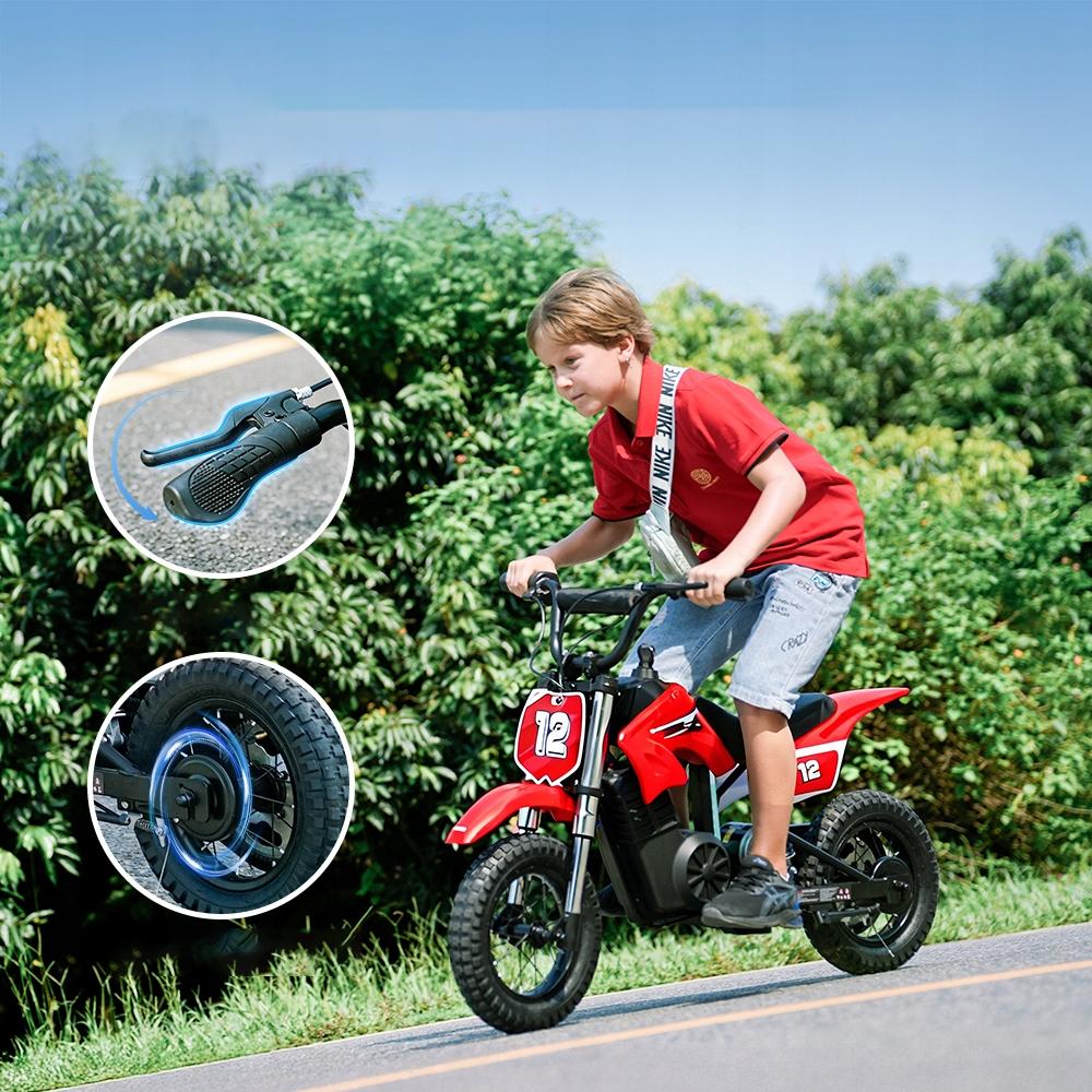 Elektrické Vozidla pro Děti Motocykly pro 70kg do 19-22km 36V5.2Ah 350W