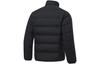 Men's Jacket Li-Ning Fitness Series Down Jackets Men's Black Stand Collar Moderate Down Jacket