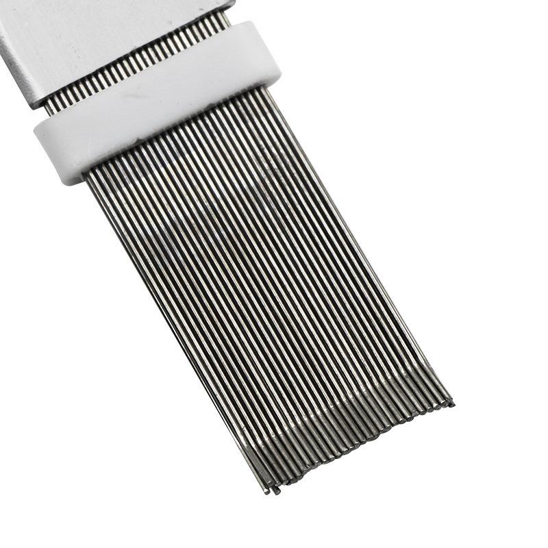 Stainless steel Fin Comb Radiator Condenser Cleaning Brush Air Conditioning Condenser Evaporator Fin Straightening Combing Tools