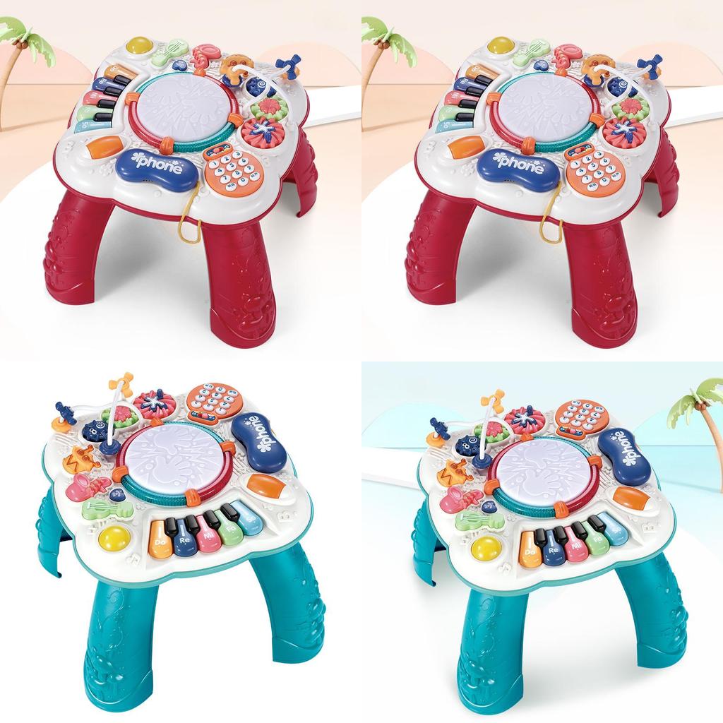 Educatieve Speeltafel voor Peuters Met Muzikale Functies Voor Vroege Ontwikkeling
