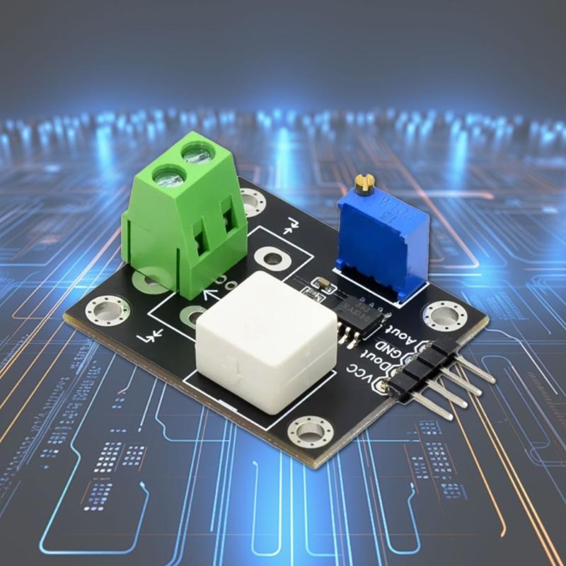 Precise Current Detection Module 0A 2A Capacity Analog Output WCS2702 Sensing For Electronics Projects 3V 5.5V