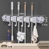 ZNMW Wall-Mounted Mop and Broom Holder