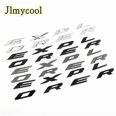 3D ABS for EXPLORER Letters Emblem Car Front Hood Bonnet Badge For EXPLORER Sticker 2013 2015 2016 2017 2018 Accessories
