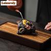 Purple Sand Golden Toad Tea Pet Small Ornaments Attract Wealth and Can Be Raised Mud Personalized Tea Play Toys Sculpture Crafts