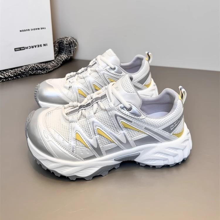 Summer New Leisure Sports Outdoor Hiking Shoes Women's Fashion Mesh Breathable Lightweight Comfortable Running Shoes