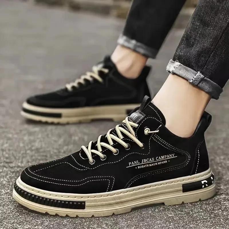 Fashion Men's Sneaker  Comfortable Tooling Shoes 2024 New  Non-slip Climbing Sports Shoes for Men Zapatillas De Hombre