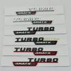 CHUG6 3D Flat Fo Turbo 4matic 4matic+ Plus Emblem for Mercedes Benz AMG GT E53 GLE53 A35 A45 CLA35 CLA45 GLA45 Car Fender Side Sticker