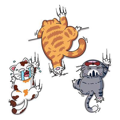 Gevrkjenp Cat Car Stickers and Decals, Cat Car Decals, Cat Stickers for Vista Car