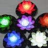 Floating Water Flower 18CM LED Lotus Night Light Stamen Garden Fish Tank Festival Wishing Lotus Decor Underwater Lamp