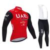 Kinder Winter Fleece Fahrradtrikot Set Langarm Thermisches Fahrrad Outfit Straßen- und Bergfahren