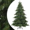 Artificial Foldable Christmas Tree Green 180 Cm PVC & Steel