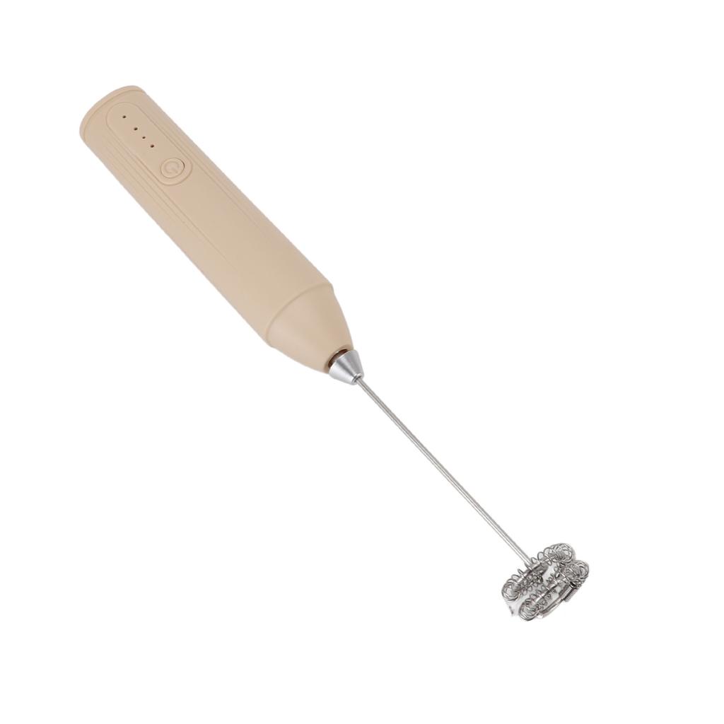 Milchaufschäumer Kabellos Wiederaufladbar Handheld Getränkemixer zum Kaffeerühren Milchshake Aufschlagen