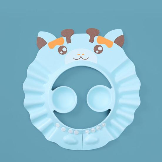 Baby Shampoo Cap Adjustable Safe Shower Bathing Cap Hair Washing Visor Hat