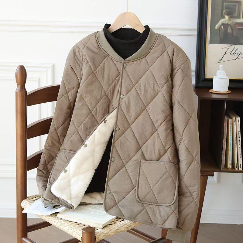 Herren Übergröße Gepolsterte Winterjacke - Fleecegefüttert, Verdickter Stehkragen, Stilvolle & Warme Freizeit-Oberbekleidung