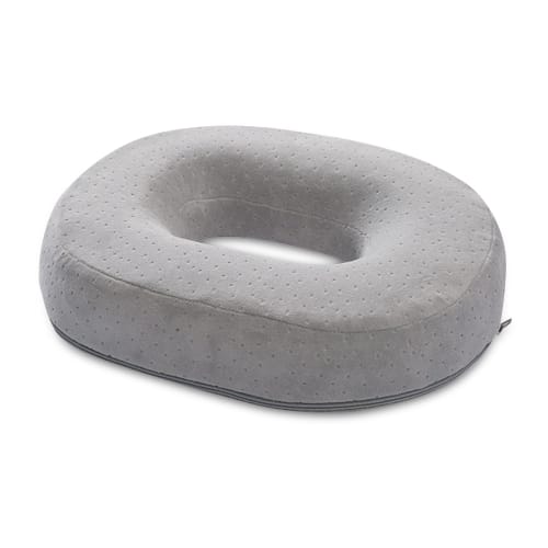 Midwife-Recommended Donut Seat Cushion for Postpartum Hemorrhoids, High Resilience, Childbirth, Pregnancy, Chair, Cushion, Floor Seat, Gray