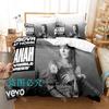 Fashion Sanah Singer Bedding Set Single Twin Full Queen King Size Bed Set Kids Bedroom Duvetcover Sets Bed Sheet Set
