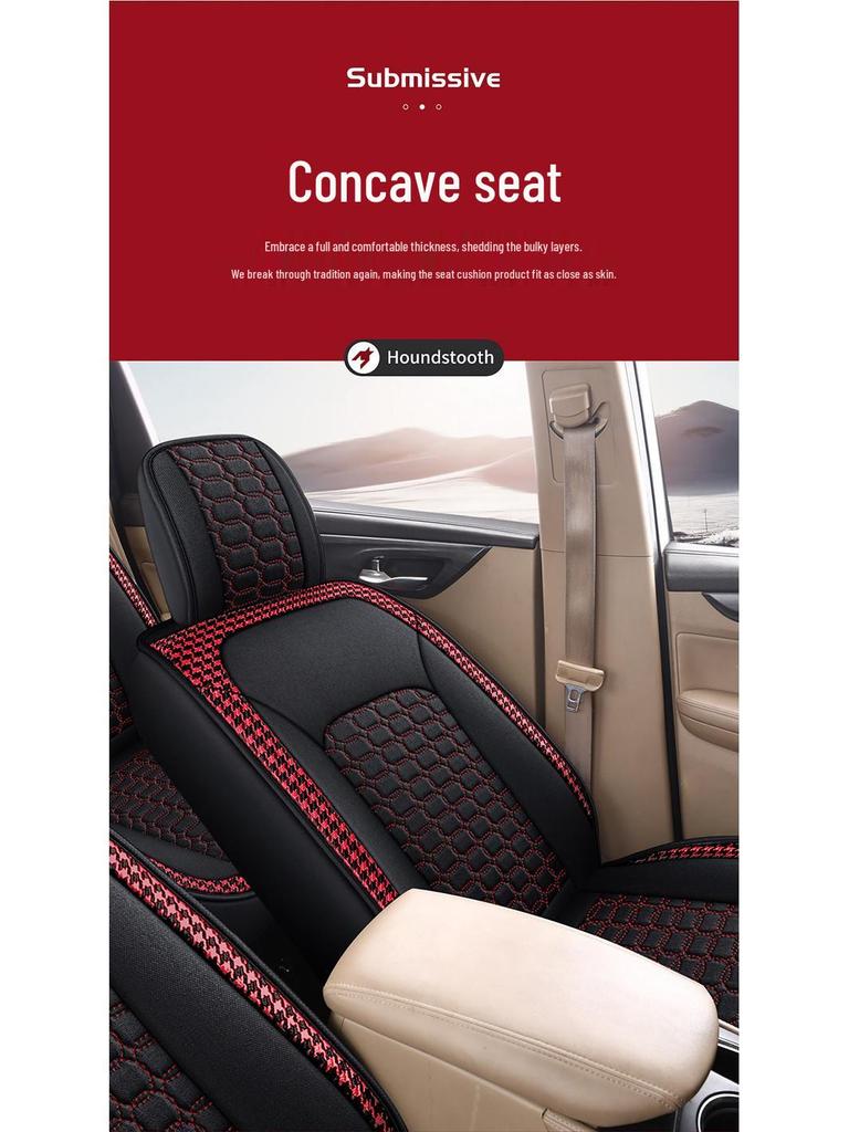 2016 Baojun 730 Universal Linen Seat Cover, Full Coverage for Seven-Seater, All-Season.