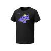 Li Ning Table Tennis Series Sports Casual Simple Round Neck Pullover Letter Loose Short Sleeve T-Shirt Unisex Tops Black AHSVC89-1