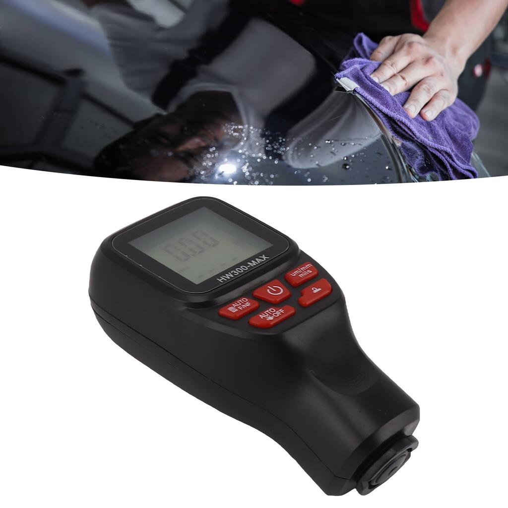 Lackdickenmessgerät 0 bis 2000 µm Genauigkeit Automatische Abschaltung Tragbar Auto-Beschichtungsdickenmesser für Gebrauchtwagen
