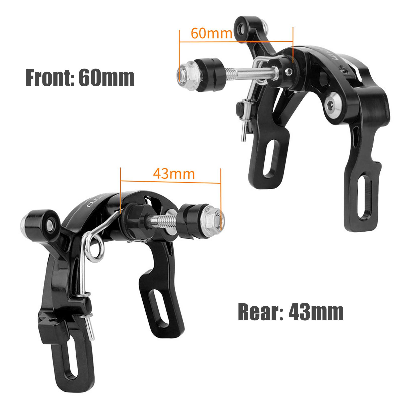 

Передний и задний велосипедный суппорт C, велосипедный тормоз, велосипедный тормоз, сменный зажим для большинства велосипедов Brompton