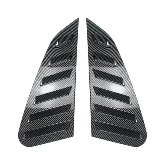 For Subaru Impreza WRX STI 2011-2014 Car Rear Window Louver Shutter Cover Side Vent Trim Windshield Cover ABS Car Accessories