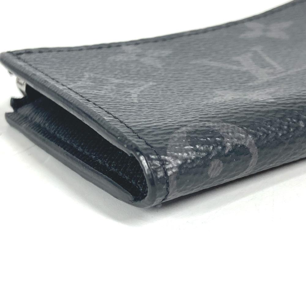 Louis Vuitton M63536  MonogramEclipse Portemonejour Wallet Coin Case coin purse