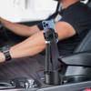 Auto-Handyhalterung mit 360-Grad-Drehhalterung, verstellbar für Becherhalter-Montage, kompatibel mit verschiedenen Fahrzeugen