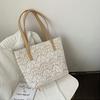 Torebka na ramię z koronki Nowa artystyczna torba płócienna Torebka