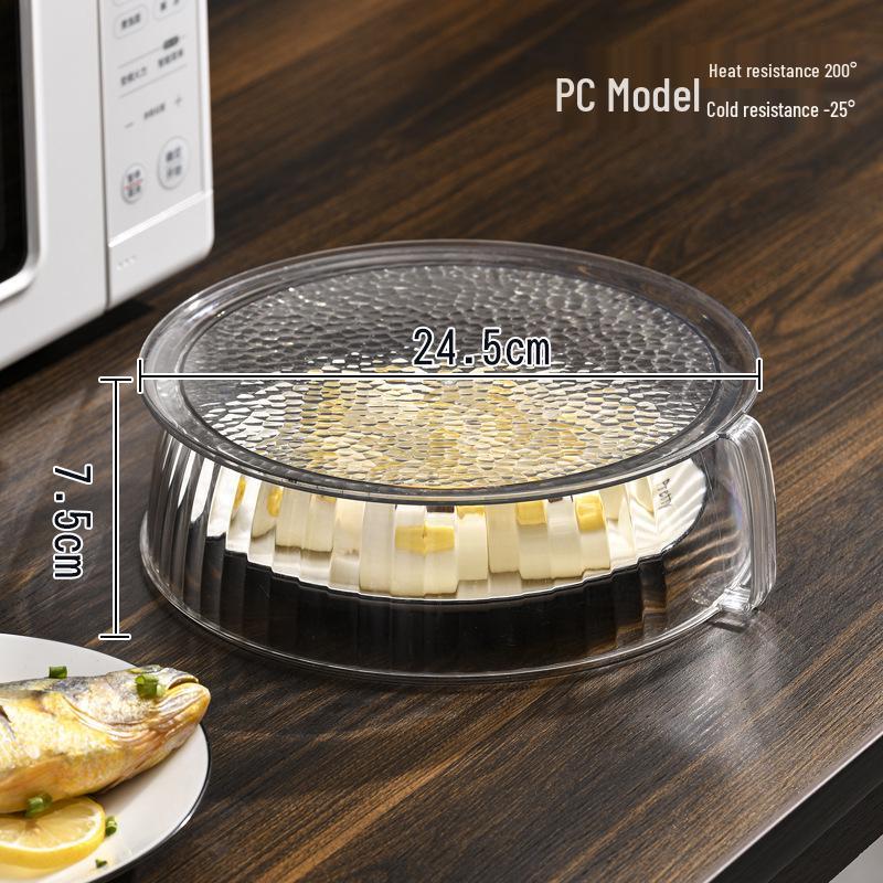 

High-Temperature Microwave Splash-Proof Cover for Hot Dishes