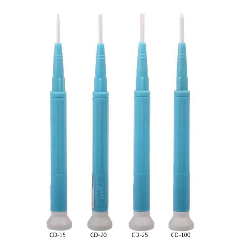 

4PCS T Tulead Ceramic Screwdriver Adjusting Screwdriver Stepper Dirvers Screwdriver Bit 1.3mm,1.8mm,2.6mm,2mm