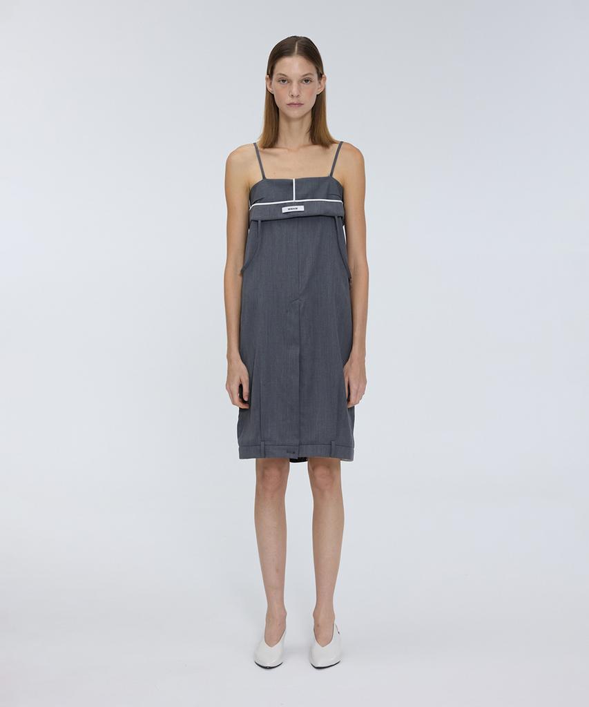 Meuameu Pants Detail String Dress