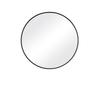 BMEIHOUS Nordic Metal Frame Round Bathroom Mirror