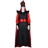 Movie Jafar Cosplay Costume Jumpsuit Cloak With Hat For Men Women Outfits Halloween Carnival Party Roleplay Suits