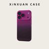 Summer gradual change of color heat dissipation honeycomb for iPhone17promax mobile phone case Apple 12 anti-drop protective case 13