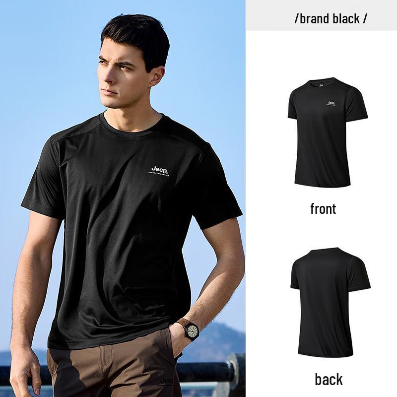 

Jeep Men s Outdoor Quick-Dry Short Sleeve T-Shirt 2XL
