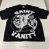 Saintvanity Black And White Griffin T Shirt S Vintage Streetwear Casual Comfortable Graphic Breathable