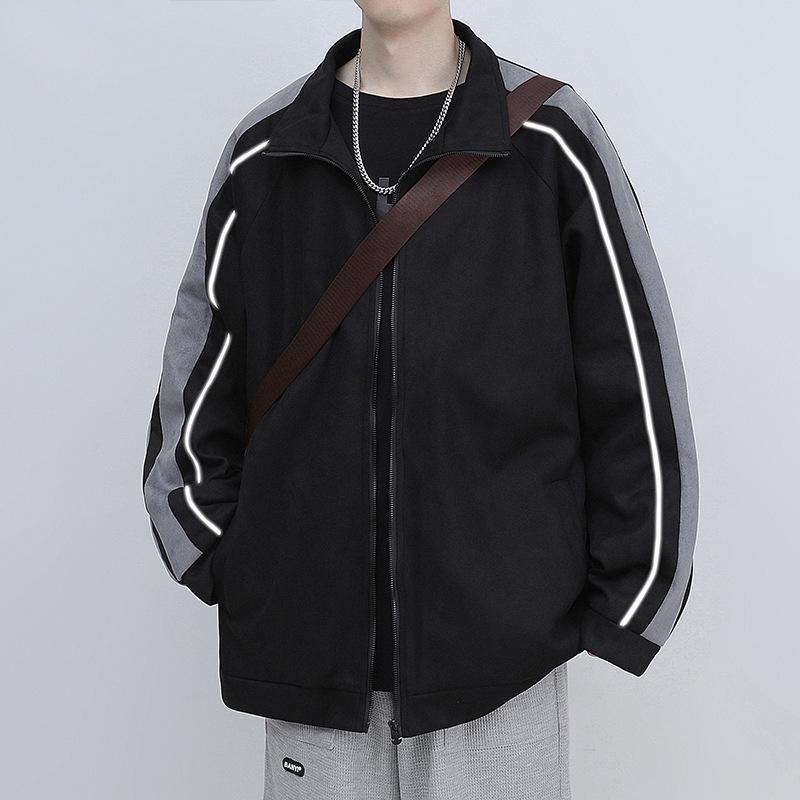 Men's 2024 Spring/Autumn Casual Trendy Brand Lightweight Loose Jacket