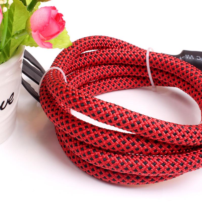 Dog Leash Pet Leash Pet Supplies, Bite-resistant Mountaineering Rope Copper Hook Dog Leash Large Dog