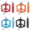 9/16Inch Thread Sealed Bearing Bicycles Pedals Dustproof Mountain Bikes Pedals Bicycles Nonslip Wide Platform Footrest