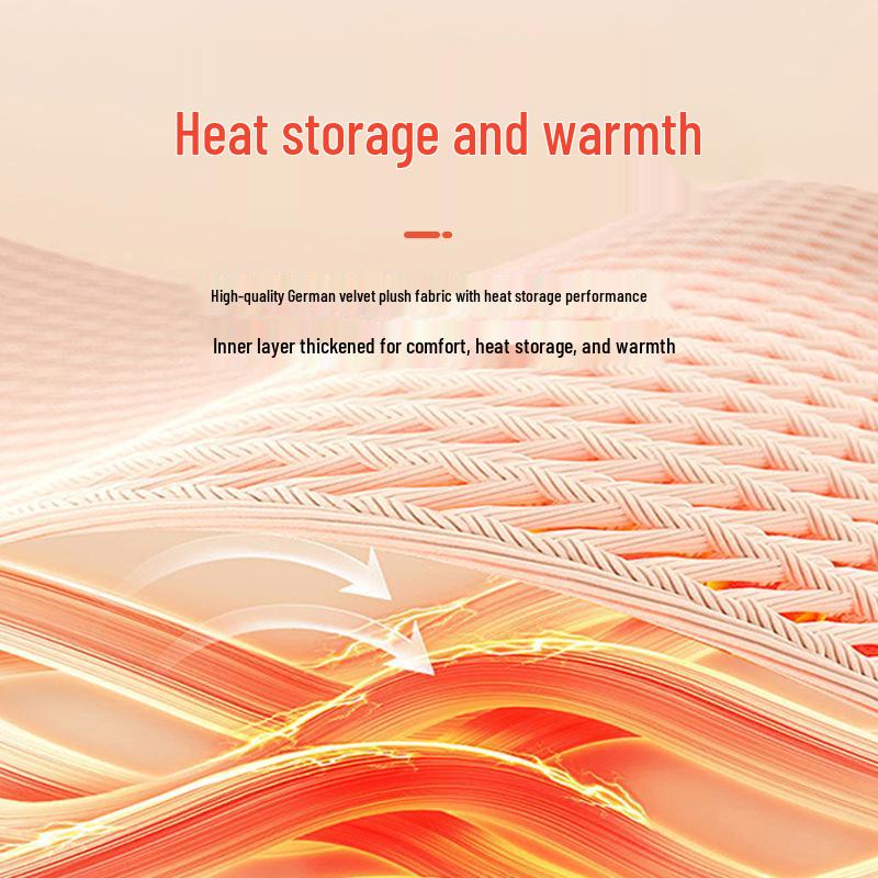 Thickened Windproof Winter Cycling Fleece Mask with Ear Loops - Warm and Stylish