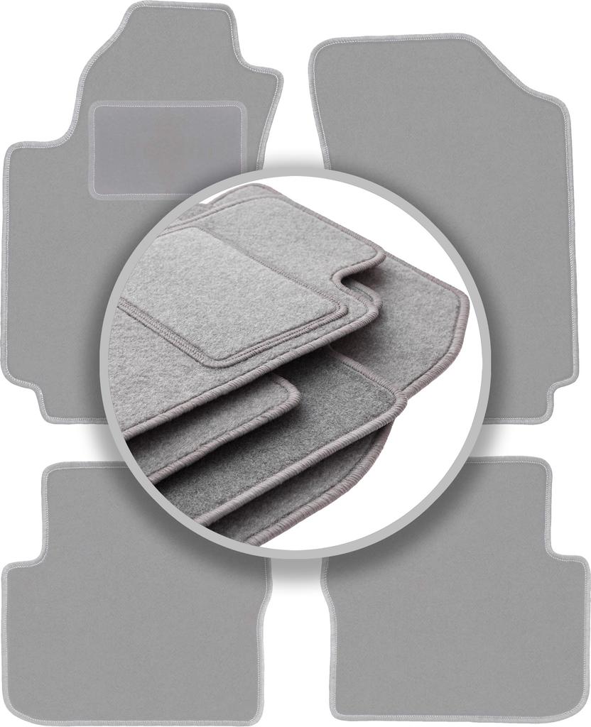 Gray car mats for: Dodge Dart sedan (2012-2016)