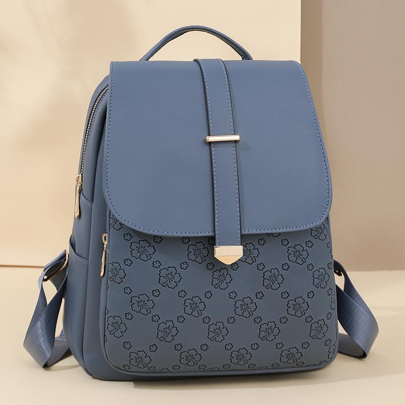 PU Damen Rucksack Studenten Schultasche Reise Rucksack