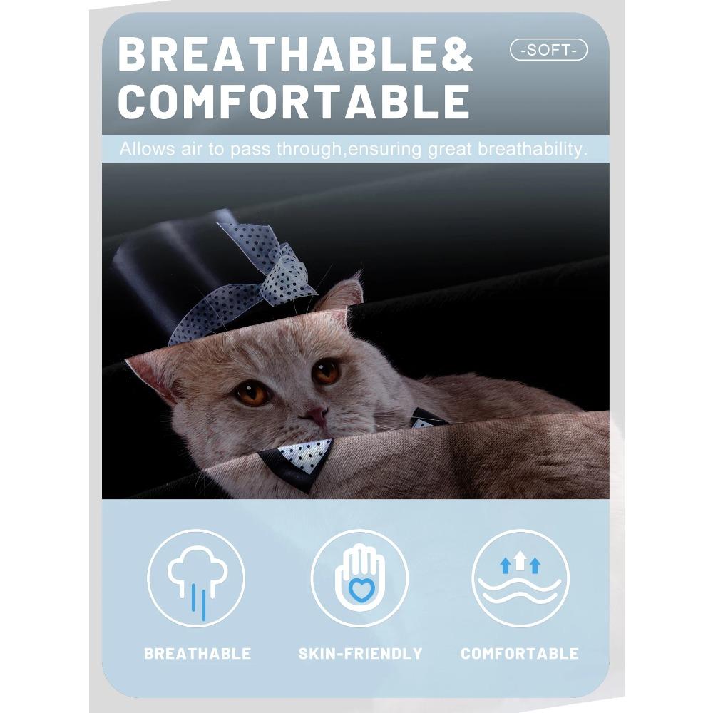 1 Cartoon Niedliches Tier Katze Digital Bedrucktes Mattiertes Spannbettlaken, Schlafzimmer Bedruckte Bettdecke, Bettwäsche(Kein Kissenbezug)