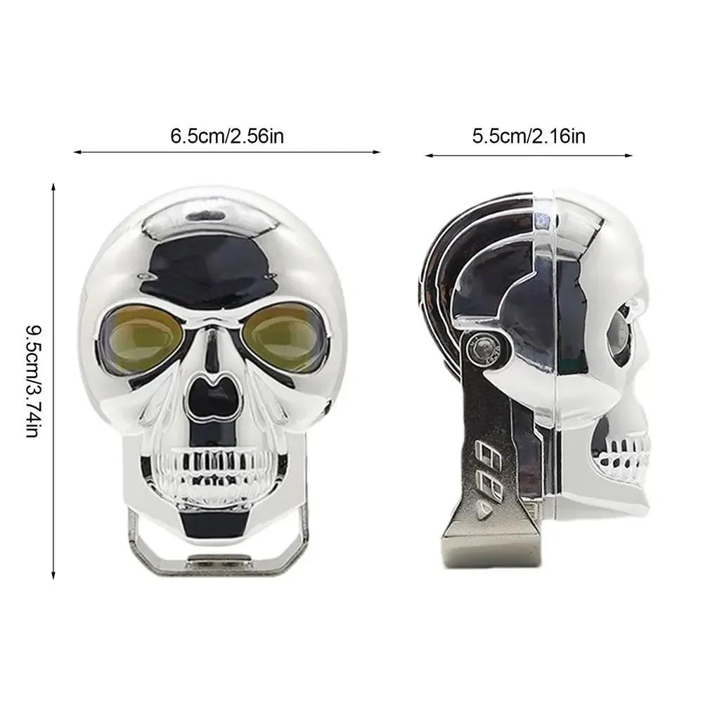 

Skull Motorcycle Fog Light LED Auxiliary Light Motorcycle Headlight Spotlight Spotlight Skull Decorative Motorcycle Headlight