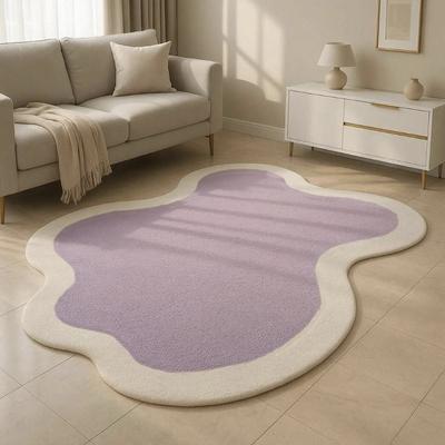 Irregular Shapes Bedroom Decor Plush Carpet Nordic Style Carpets for Living Room Fluffy Soft Lounge Floor Mat Thick Washable Rug