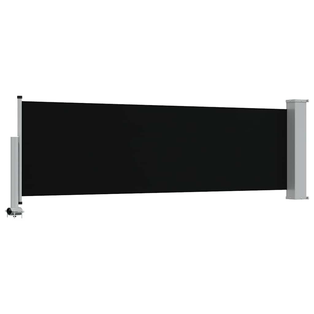 Retractable Side Awning 80*300 Cm Black