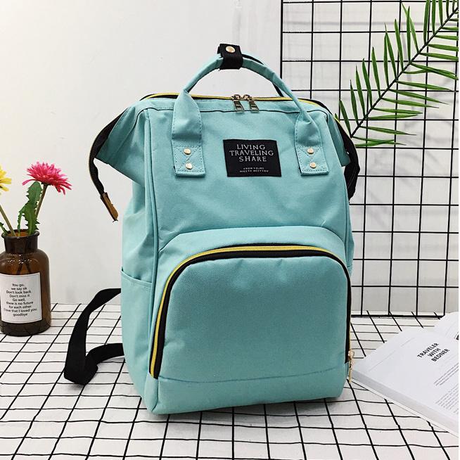 Modischer Rucksack mit großem Fassungsvermögen, Mutter- und Baby-Tasche, multifunktionaler Ausflugsrucksack, Schüler-Schultasche