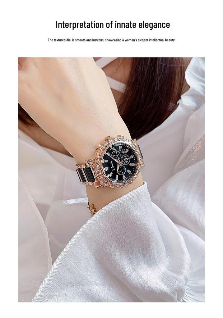 La Baoli Women's Quartz Waterproof Steel Wristwatch LA559