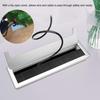Aluminum Cable Hole Cover, Wiring Hole Cap, for Office Desk Wire Management (M, L)