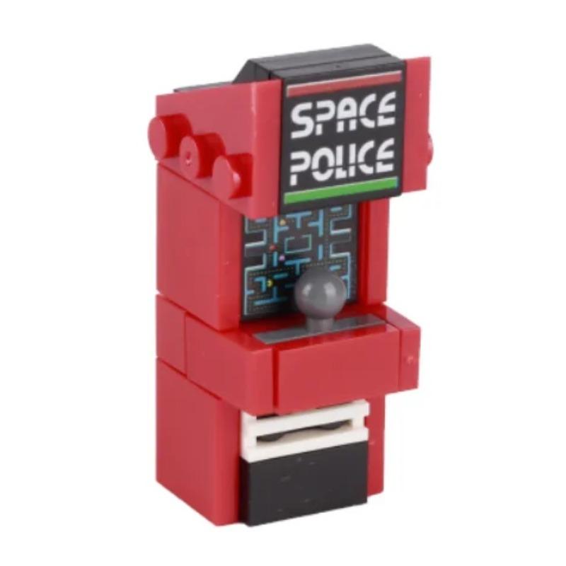 Set de Accesorios de Bloques de Construcción de Ciudad Máquina de Mahjong Consola de Juegos Muebles Sofá Cama Piano Refrigerador Juguete Mini Ladrillos Floristería